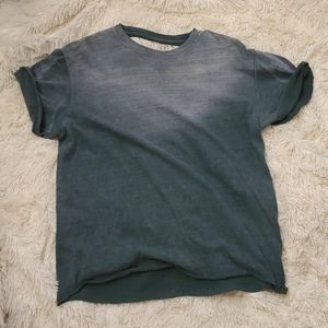 Affliction lace up tee